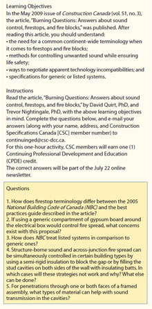 CSC Continuing Education Learning Objectives, Instructions, Questions