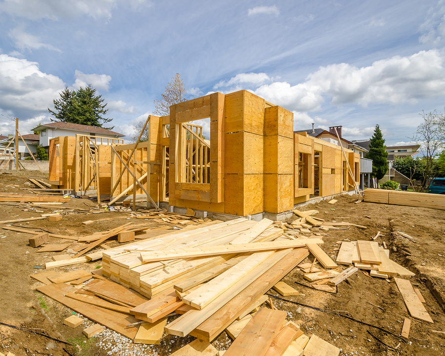 Canadian housing starts will level out over this year and next. Photo © BigStockPhoto/karamysh