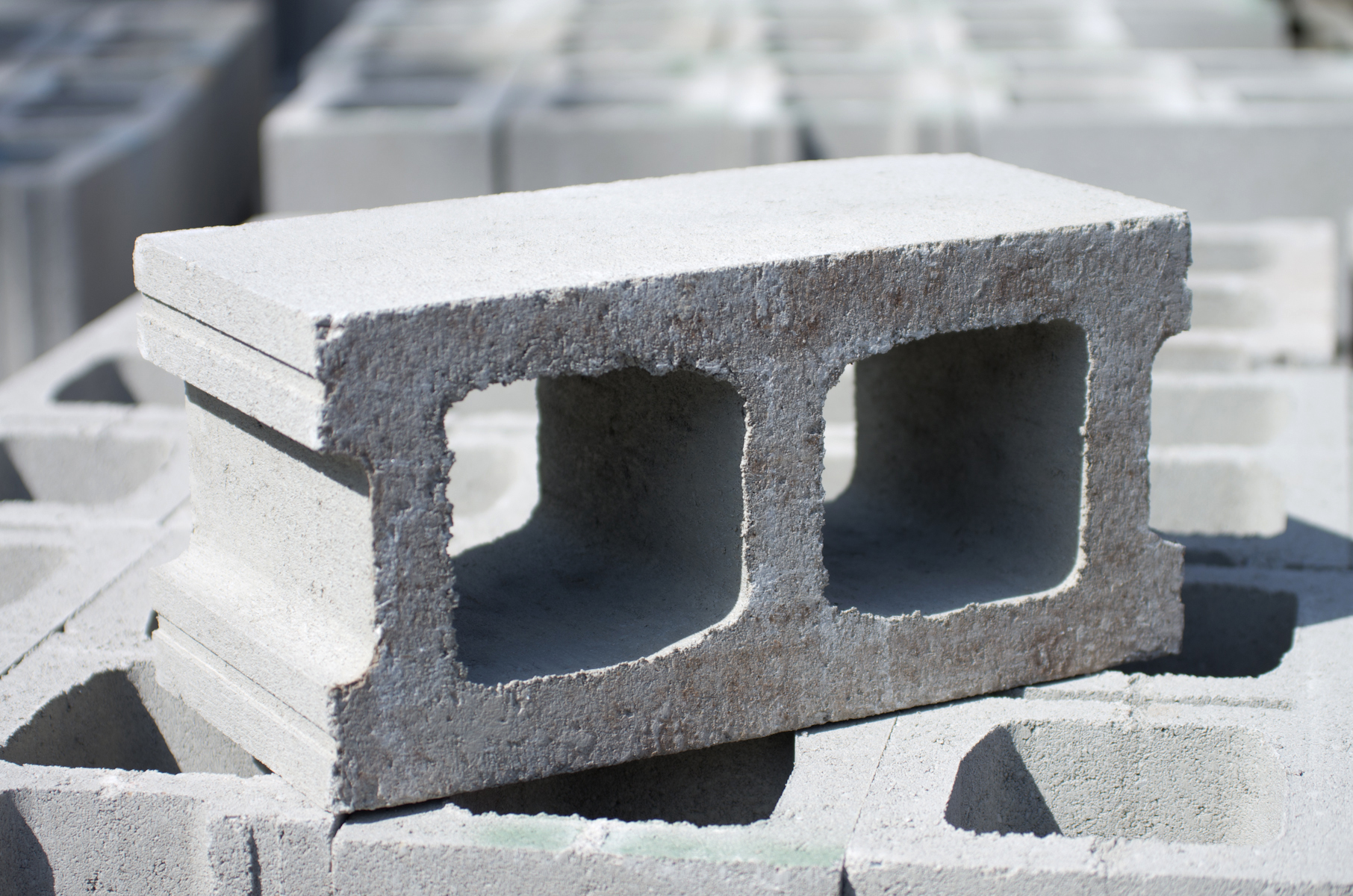 Uses of the concrete blocks