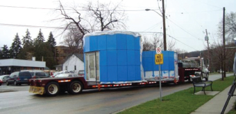 Modular building is a quick and efficient construction process.