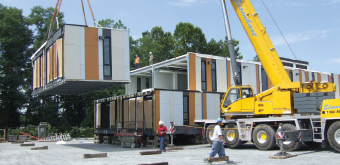 Leed certified green modular building