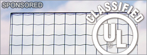 Lower cost, code-compliant alternative to fire-rated wire glass Lower cost, code-compliant alternative to fire-rated wire glass