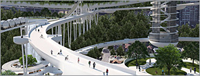 Hamilton architects propose futuristic green tower Hamilton architects propose futuristic green tower