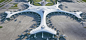 Architects propose snowflake-shaped terminal for China