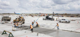Reduced-carbon concrete amps up Calgary airport’s green credentials