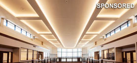 Awkward ceiling spaces causing delay? Try USG’s ceilings drywall suspension system