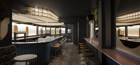 Montréal bar uses lighting and acoustics to create a ‘warmly glacial’ atmosphere