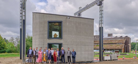 ‘One-piece’ 3D concrete home printed in Belgium