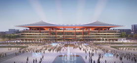 Zaha Hadid Architects design 2023 Asian Cup stadium