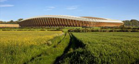 Zaha Hadid Architects to design world’s first all-wood football stadium