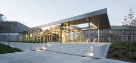 FABG architects designs glass pavilion to house Montréal university’s emergency facilities