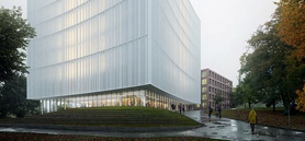Cobe wins competition to design Swedish university library