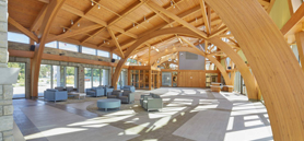 Toronto Montessori School adds wooden atrium