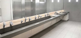 Touch-free restrooms sensor-operated products Touch-free restrooms sensor-operated products