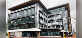Mass timber commercial building opens in Langford, British Columbia