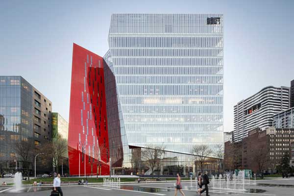 New Montreal office building adds flair to downtown cultural district