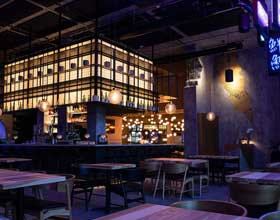 Quebec firm evokes postwar elements in local Japanese restaurant design