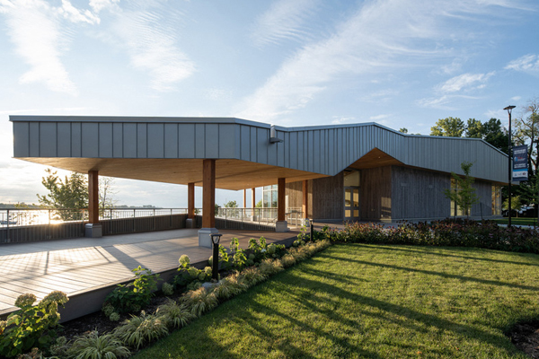 Montreal nautical centre redesign draws functionality from natural surroundings