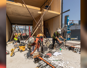 Vancouver office building sets example for rapid timber construction