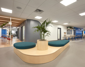 Montreal college adopts open interior to induce collaboration and creation  