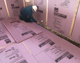 Introducing Owens Corning® FOAMULAR® RadonBARRIER™ Radon Abatement System