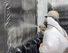 Lightning-fast commercial waterproofing with polyurea 