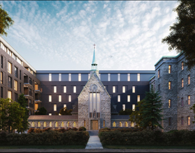 Architectural synthesis to meld Outremont’s historic chapel with condo development