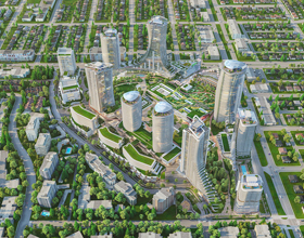 Sprawling Vancouver mixed use development creates a new municipal town centre