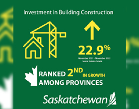 Saskatchewan’s investment in building construction sees strong results in 2022 