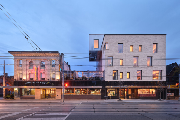 Toronto’s Drake Hotel expansion wins 2022 Brick in Architecture Award