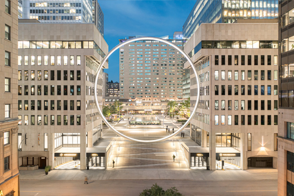 Architects renew Esplanade Place Ville Marie while taking it back in time