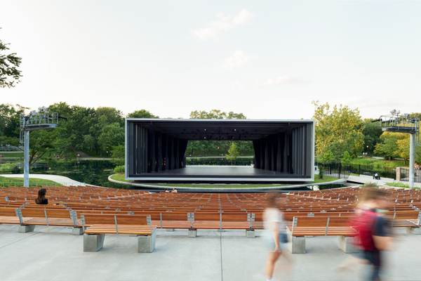 Montreal theatre in La Fontaine Park redesigned to offer a fresh perspective