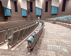 Smart flooring for high-use spaces 