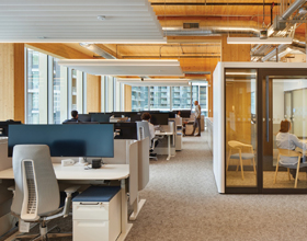 Mass-timber office reduces carbon footprint 