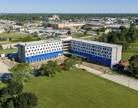College residence project hits major milestone 
