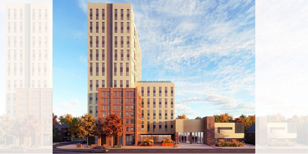 This fire station comes with a housing solution