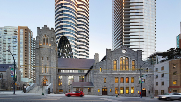 This housing project restored a historic church