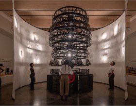Industrial history meets earth-inspired museum design 