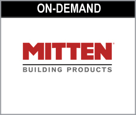 Cornerstone Mitten Building Products Demo-Cast: MAC Metal Architectural
