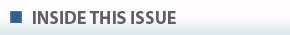 Inside this Issue...