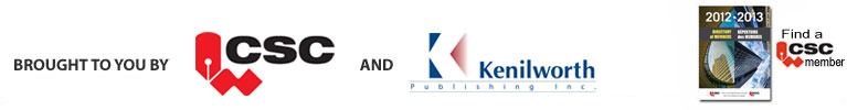 Brought to you by Construction Specifications Canada and Kenilworth Publishing Inc.