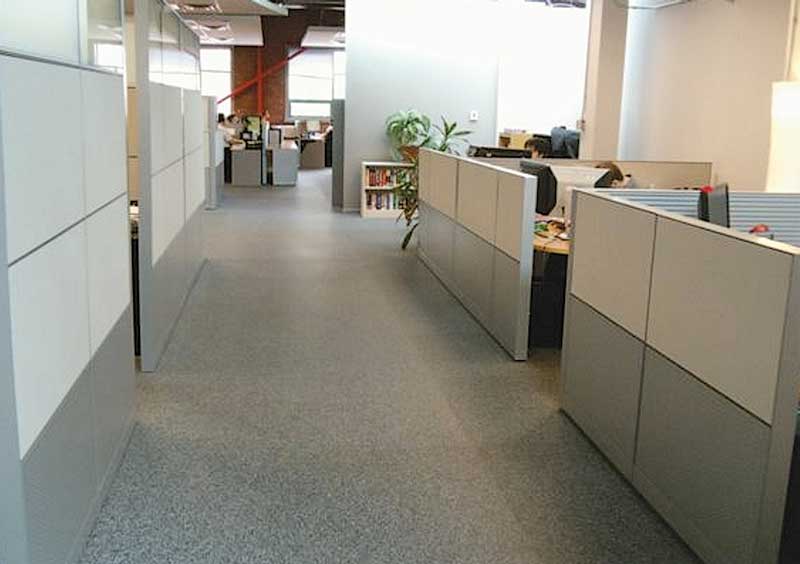 Rubber_DINOFLEX-Blast-Radius-Office-Evolution-Tile - Construction Canada