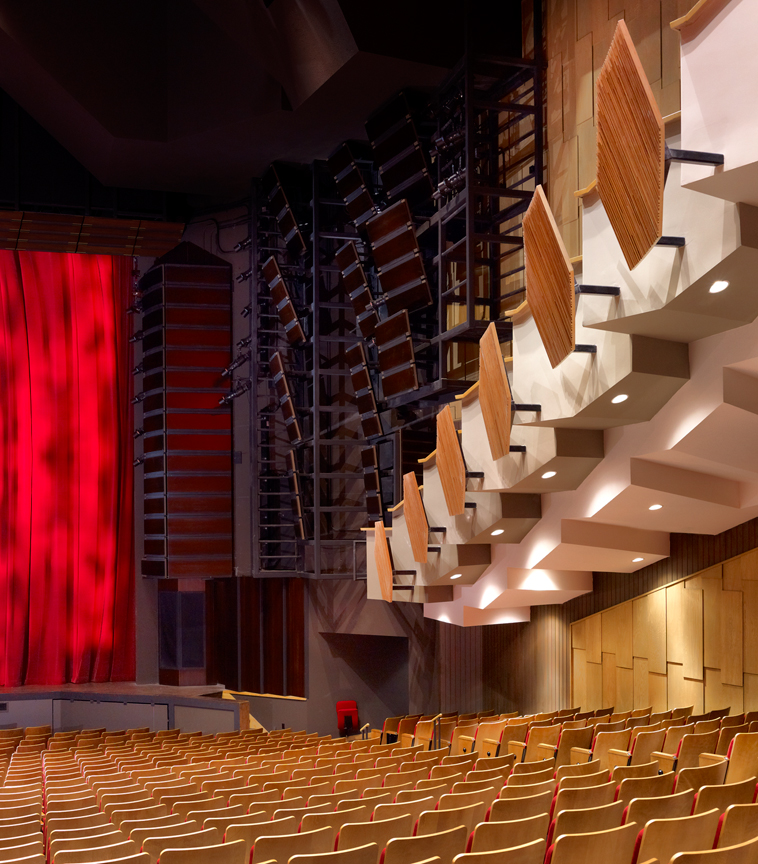 Renovations to Vancouver’s Queen Elizabeth Theatre earned the project a Canadian Consulting Engineering (CCE) Award of Excellence. The poor acoustics of this hall were improved with acoustic reflectors strategically placed to maximize efficiency and proved even older, large facilities can work well acoustically.