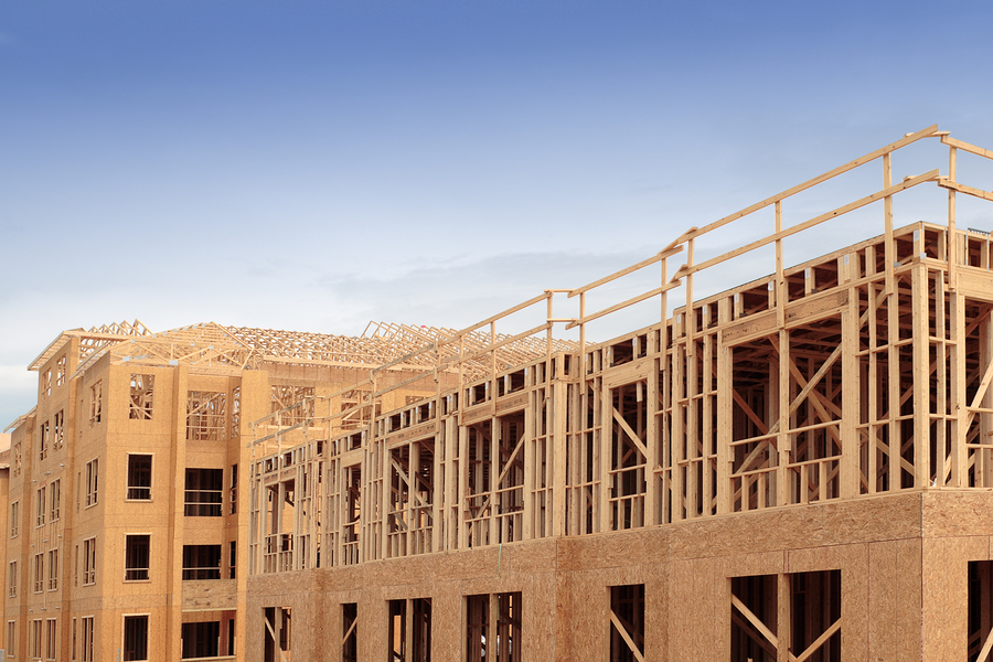 Canada Mortgage and Housing Corporation (CMHC) reported housing starts in April remained consistent with earlier forecasts. Photo © BigStockPhoto/Igor Vorobyov