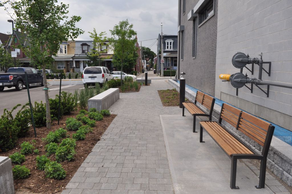The 201 Claremont Street project in Toronto was recognized in the Best Design/Implementation of a Surface Parking Lot category.