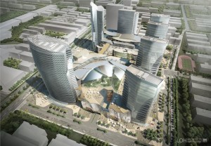 Designed by Loh Architects Associates, the Datong Cultural Arts and Recreation Centre will use the research from Ryerson University when specifying plants for filtering the interior air. Image © by Loh Architects Associates