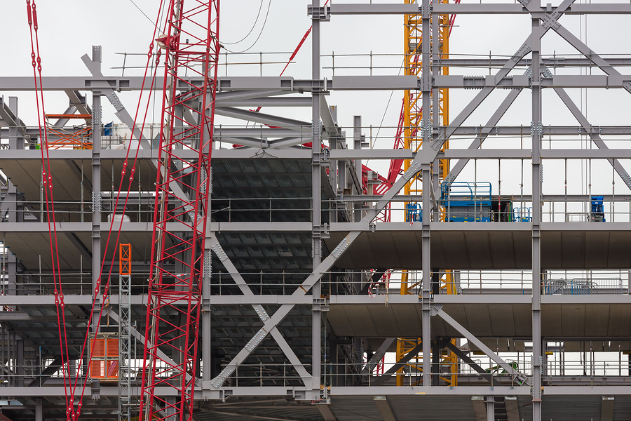 A new ASTM standard covers the specification, installation, and inspection of intumescent coatings used to protect steel in the event of fire. Photo © BigStockPhoto/T.W. van Urk
