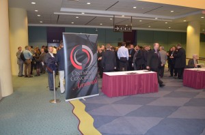 The awards event was held at the Metro Toronto Convention Centre on December 3 following the Construction Canada show. Photo courtesy RMCAO