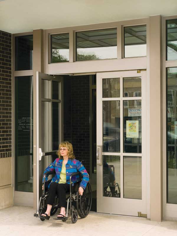 A Balance Of Power How poweroperated balanced doors provide ultimate