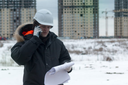 Mobile technology allows contractors to access timely, accurate information from construction sites. Photo by BigStockPhoto.com
